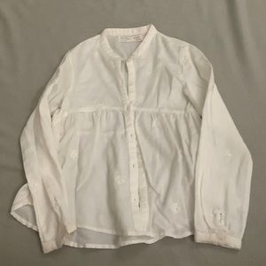 Girls Button Down Blouse